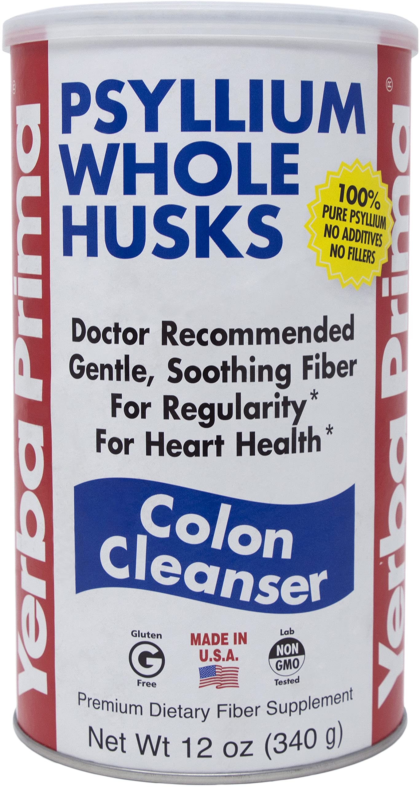 Yerba Prima Psyllium Whole Husks Colon Cleanser – 12 oz (Pack of 3) - Image 17