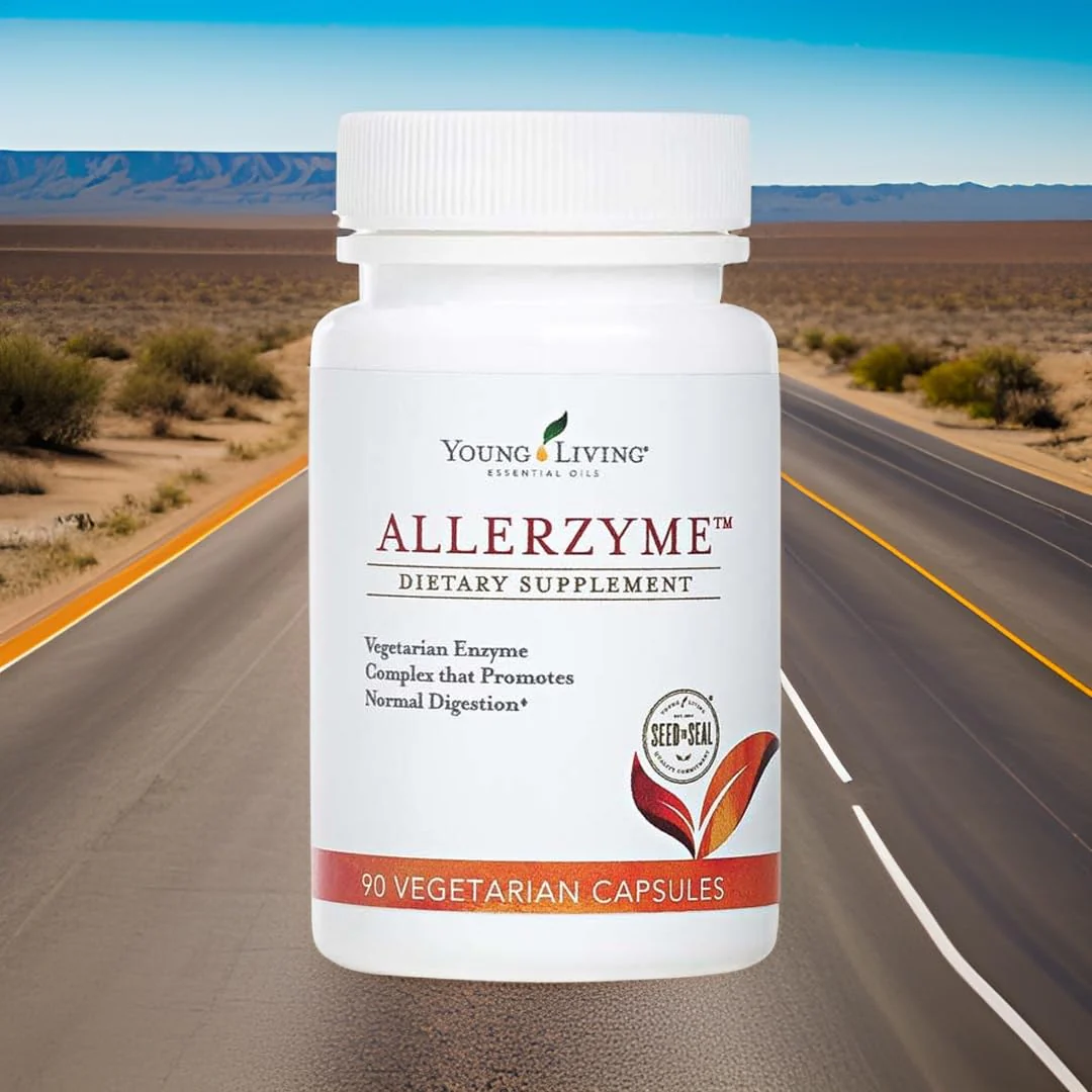 Young Living Allerzyme - 90 Ct Vegetarian Digestive Enzyme Capsules with Tarragon & Ginger - Image 13
