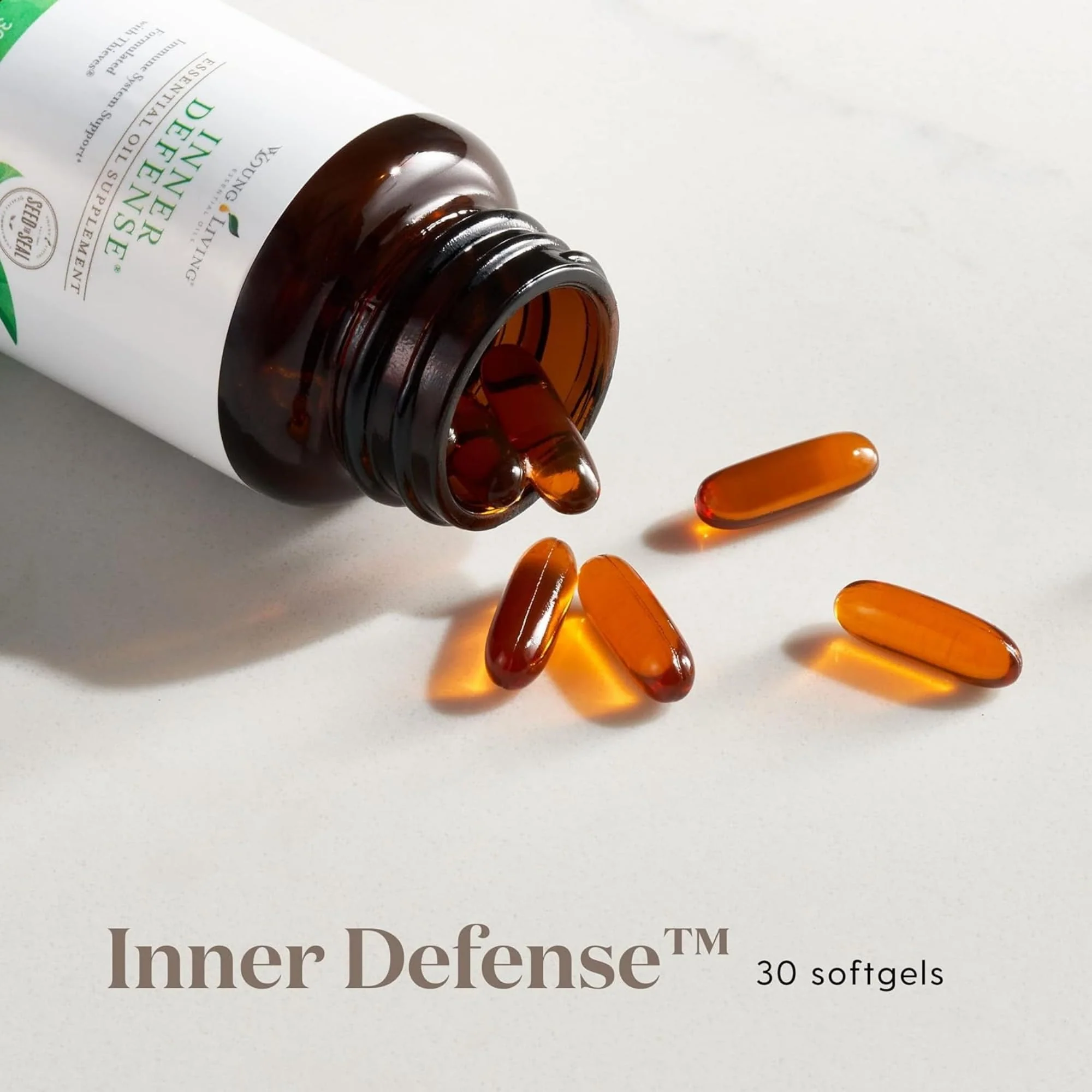 Young Living Inner Defense 30 Softgels – Immune Support with Oregano, Thyme, Lemongrass & Thieves - Image 8