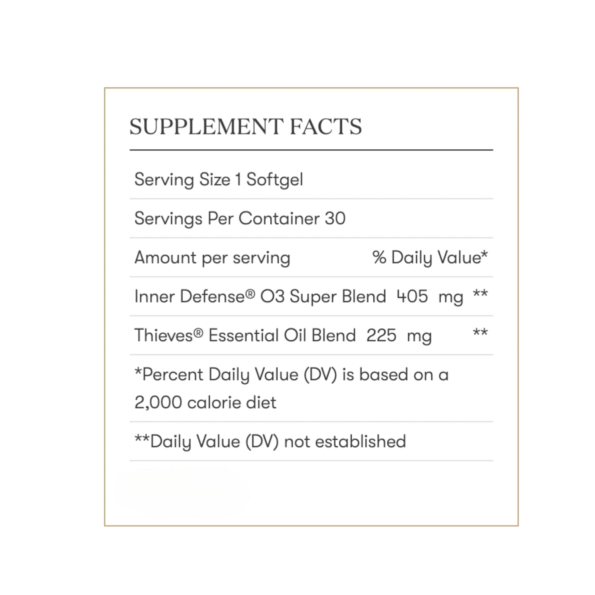 Young Living - Inner Defense 30 Softgels | Premium Essential Oil Daily Immune Support Supplement | Seasonal Wellness Aid | Immunity Boosting Liquid Capsules - Image 8