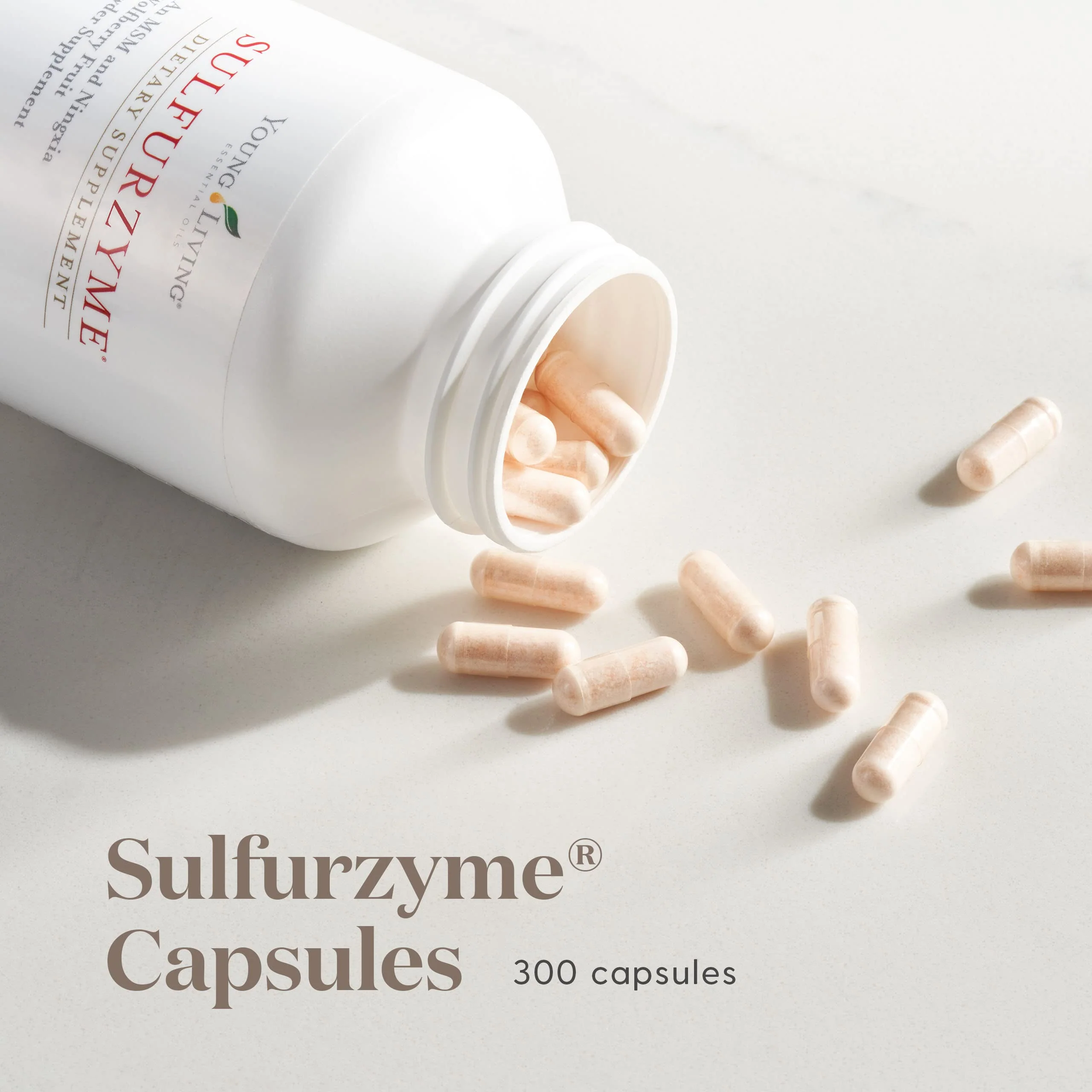 Young Living Sulfurzyme, 300 Capsules | Supports Joint Health, Skin & Hair, MSM & Wolfberry Powder Blend - Image 2