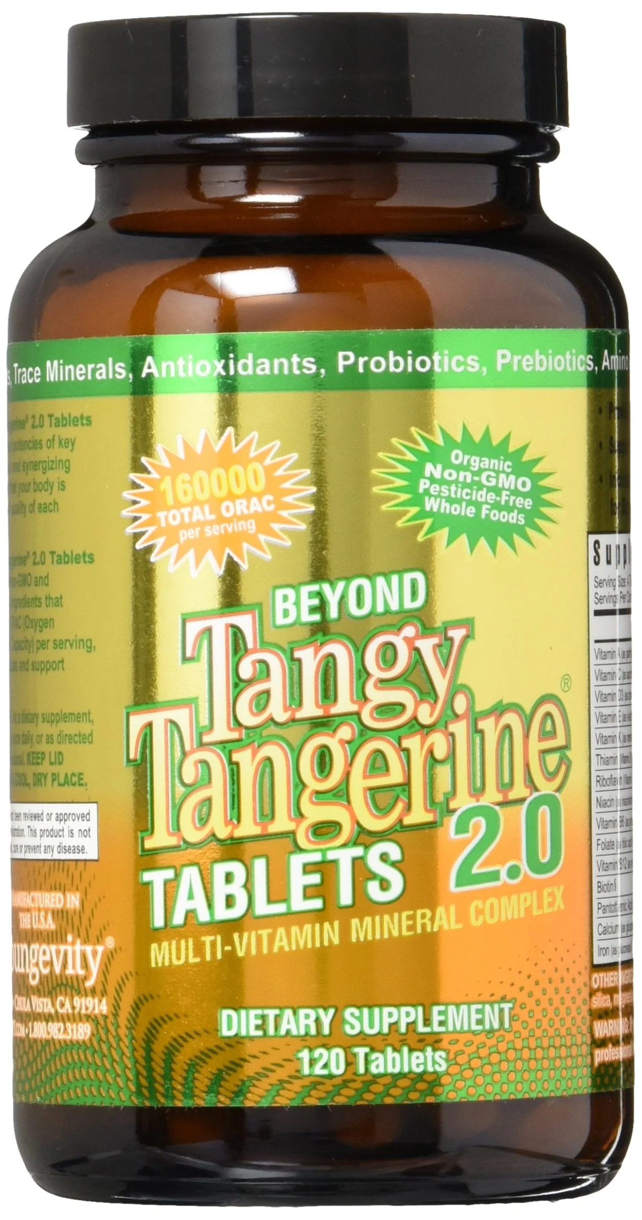 Youngevity Beyond Tangy Tangerine 2.0 – Multi-Vitamin & Mineral Complex | 160,000 ORAC | 120 Tablets - Image 13