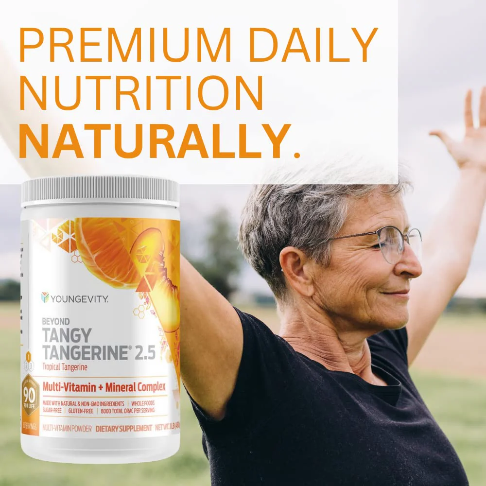 Youngevity Beyond Tangy Tangerine 2.5 Tropical Tangerine – Ultimate Multi-Vitamin & Mineral Complex (8,000 ORAC) - Image 10