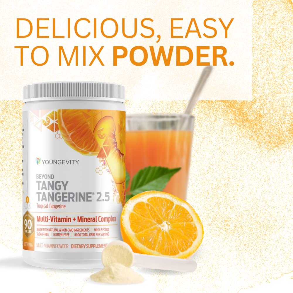 Youngevity Beyond Tangy Tangerine 2.5 Tropical Tangerine – Ultimate Multi-Vitamin & Mineral Complex (8,000 ORAC) - Image 12