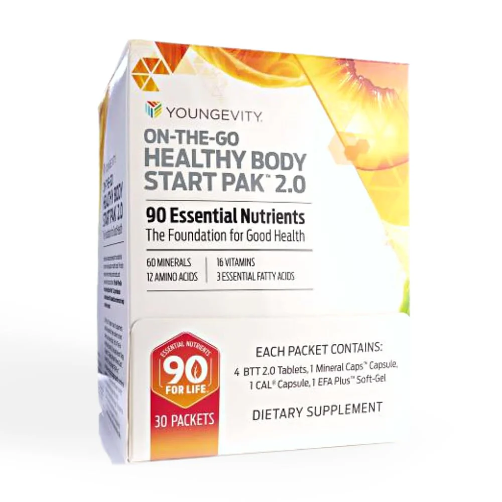 Youngevity On-The-Go Healthy Body Start Pak 2.0 – 90 Essential Nutrients, 30-Day Supply - Image 8