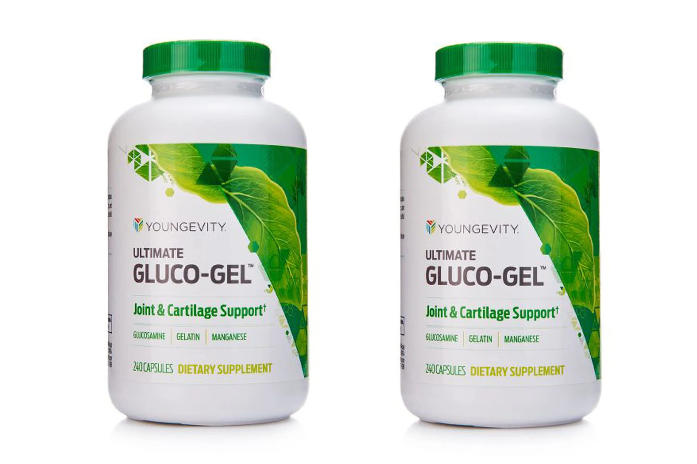 Youngevity Ultimate Gluco-Gel – Gelatin, Glucosamine & Manganese for Tendons, Bones & Cartilage | 240 Capsules (2 Bottles) - Image 7