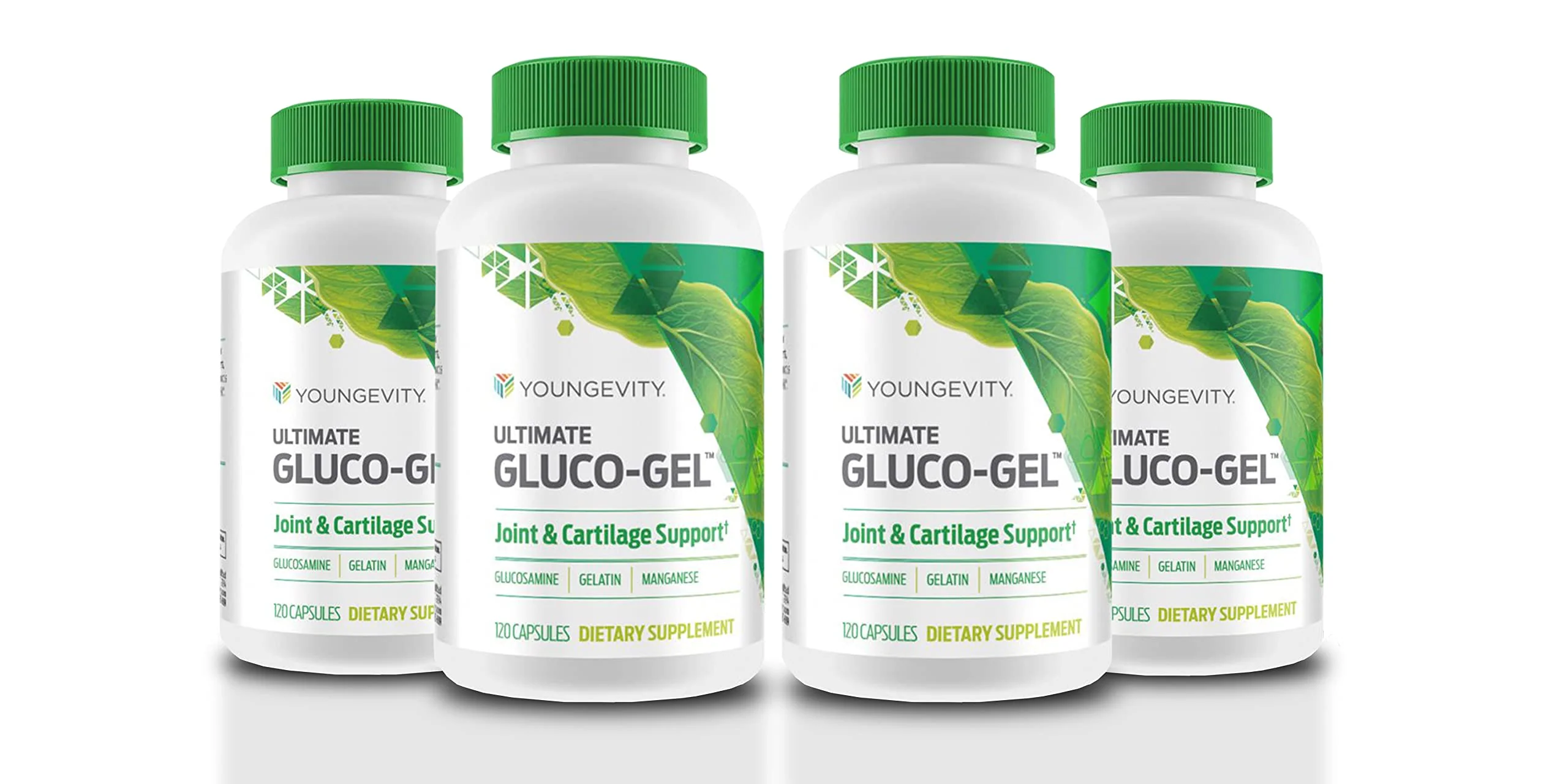 Youngevity Ultimate Gluco-Gel - Supports Bones, Tendons & Cartilage | 120 Capsules - 4 Bottles - Image 7