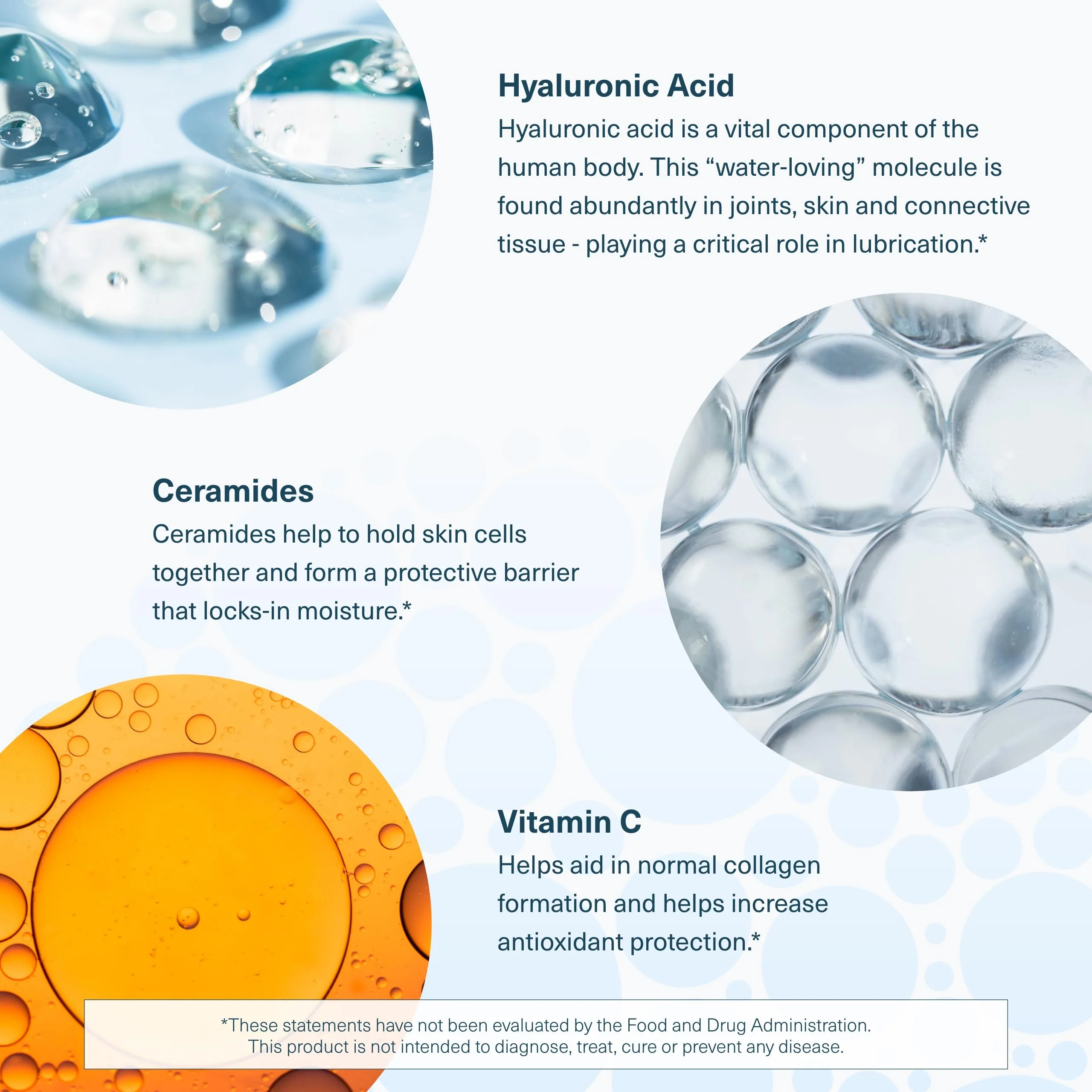 Youtheory Hyaluronic Plus – Hyaluronic Acid Supplement with Ceramides, Vitamin C, Biotin & More | 60 Vegetarian Capsules - Image 5