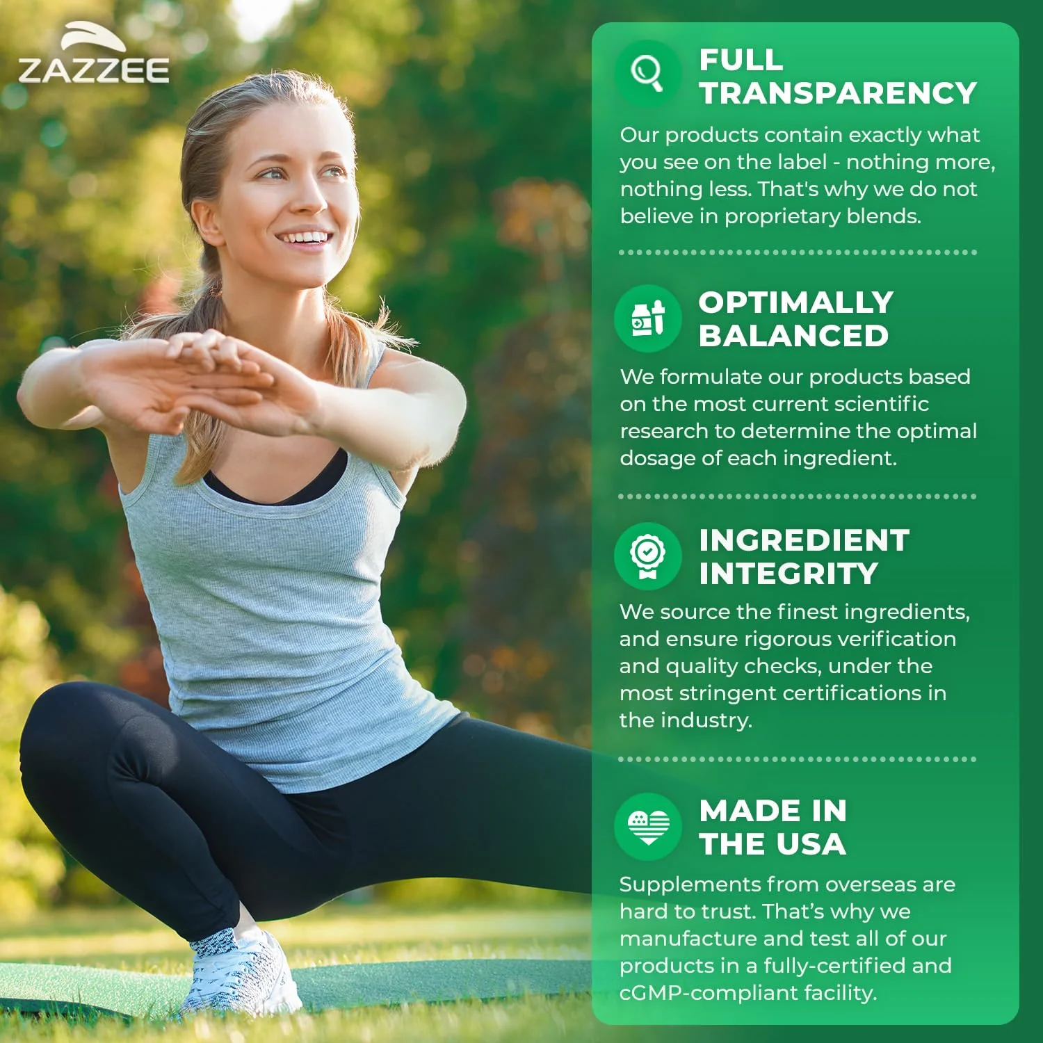 Zazzee D-Mannose Powder Plus with Probiotics & Cranberry Juice Extract | 2000 mg, 120 Servings - Image 8