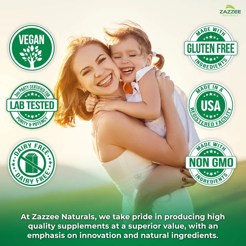 Zazzee Myo-Inositol Powder – 6 Month Supply, 183 Servings, 2000 mg per Serving, Free Scoop, Vegan & Non-GMO - Image 4