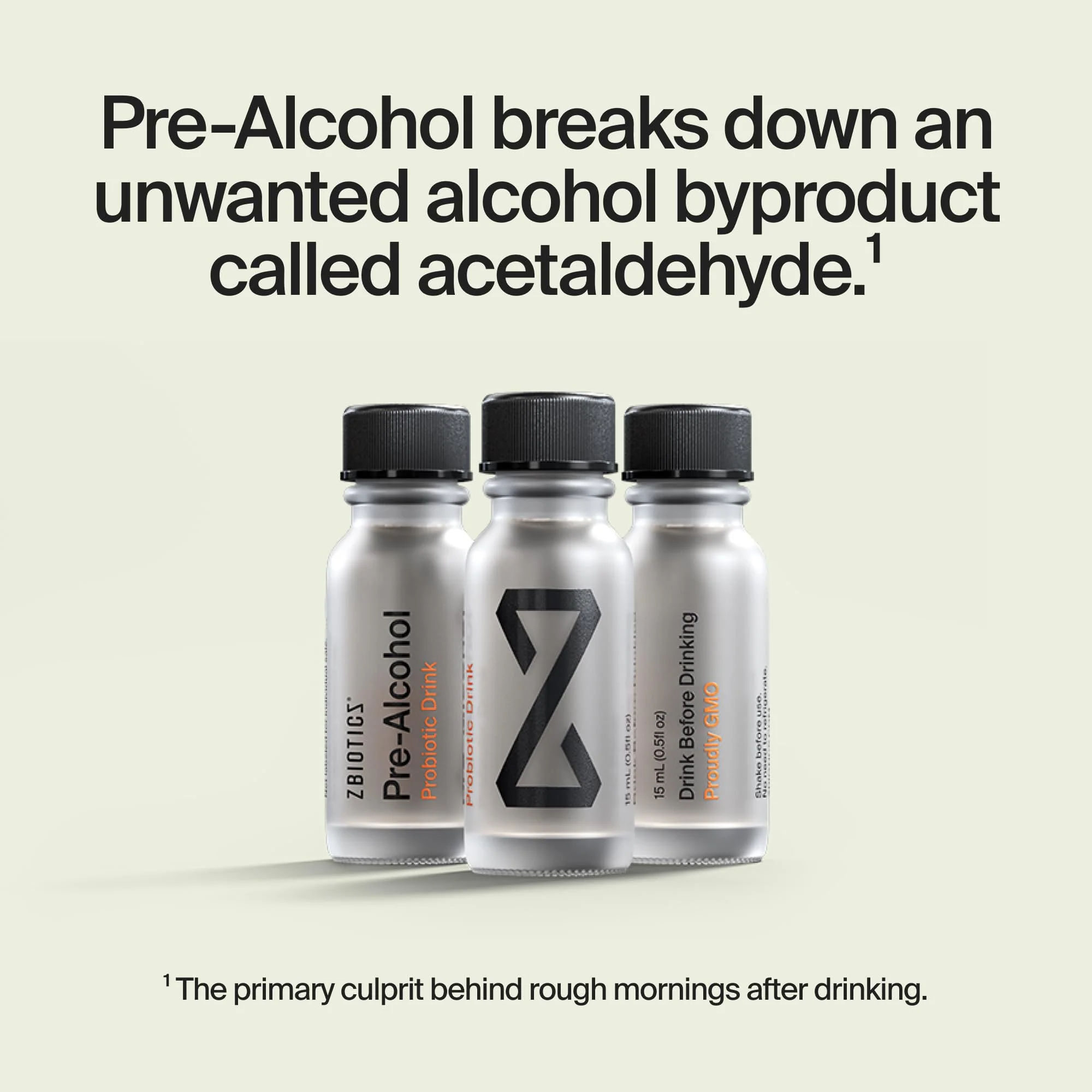 ZBiotics Probiotic Drink — Feel Better After Drinking, Wake Up Refreshed, Travel-Friendly 3-Pack (0.47 fl oz) - Image 6