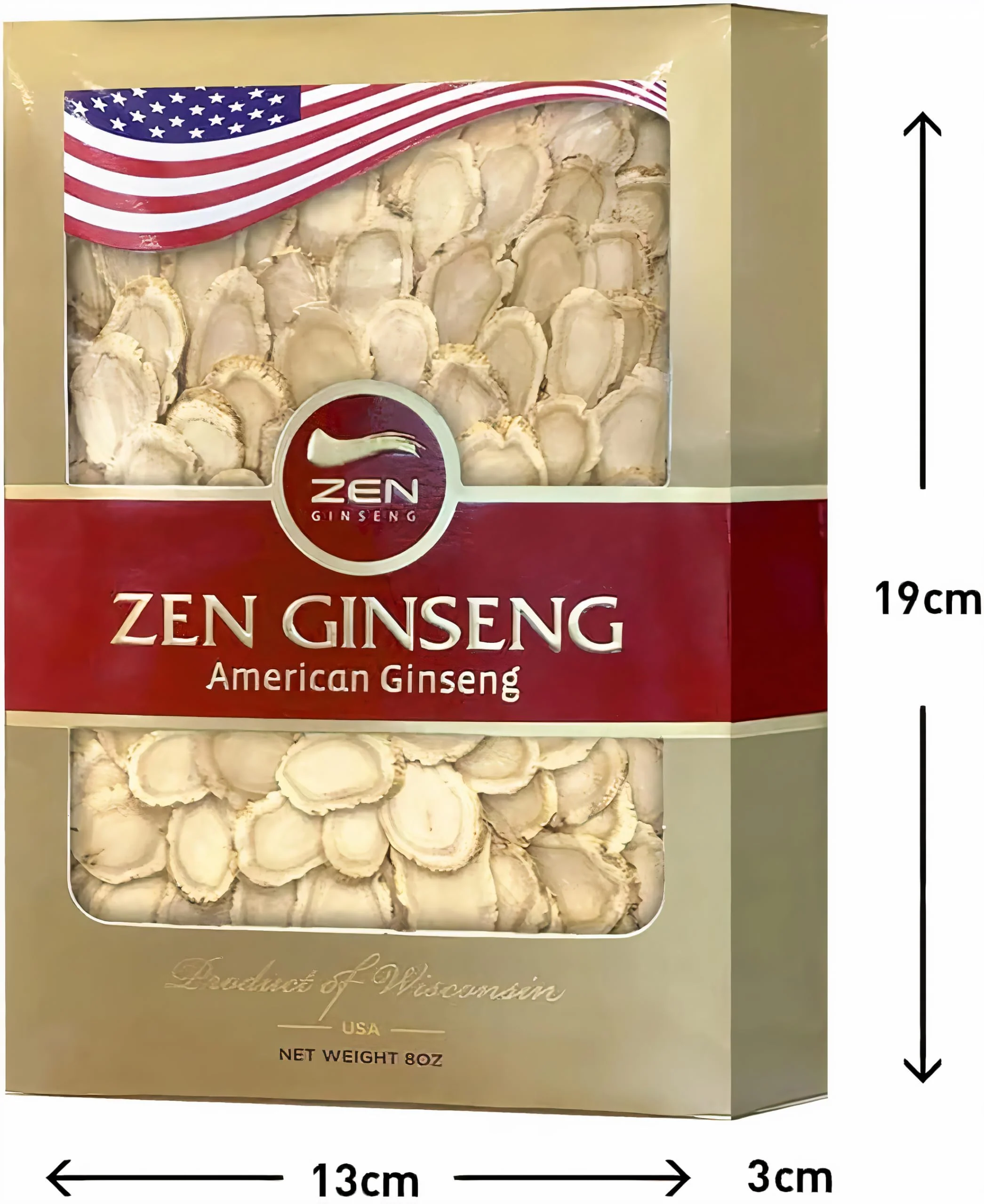 Zen American Wisconsin Ginseng Slices – 8oz Box | Energy, Focus & Mood - Image 8