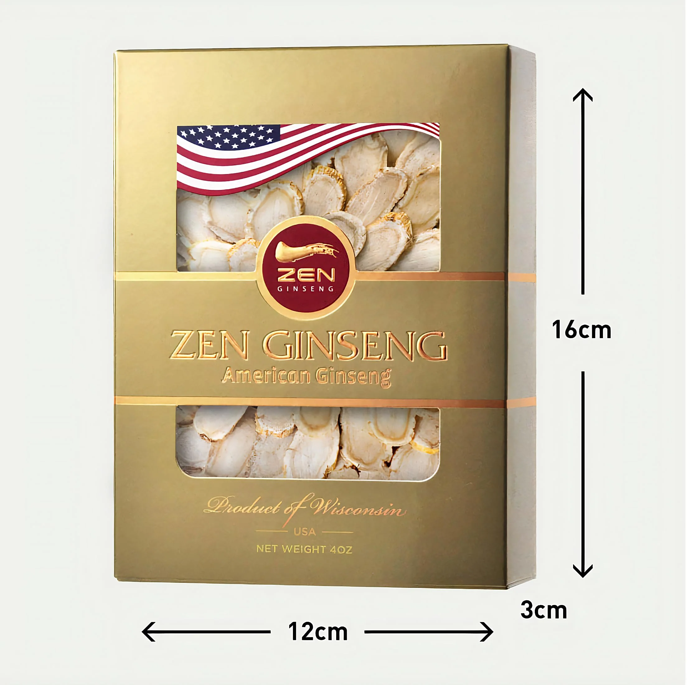 Zen Ginseng – American Wisconsin Ginseng Slices (8 oz, 2 Boxes) for Energy, Focus & Mood - Image 17