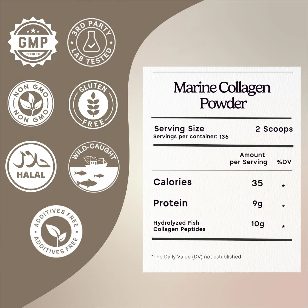 Zen Principle Marine Collagen Peptides – 3lb, Wild-Caught, Non-GMO, Unflavored - Image 11