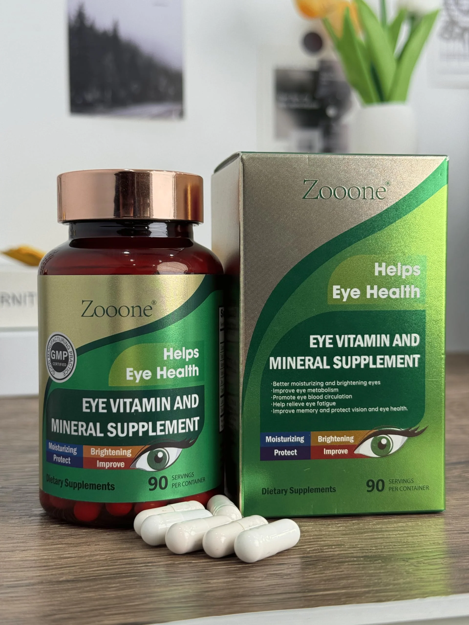 Zooone Lutein Eye Vitamins – Macular Health & Dry Eye Support, 90 Tablets - Image 14