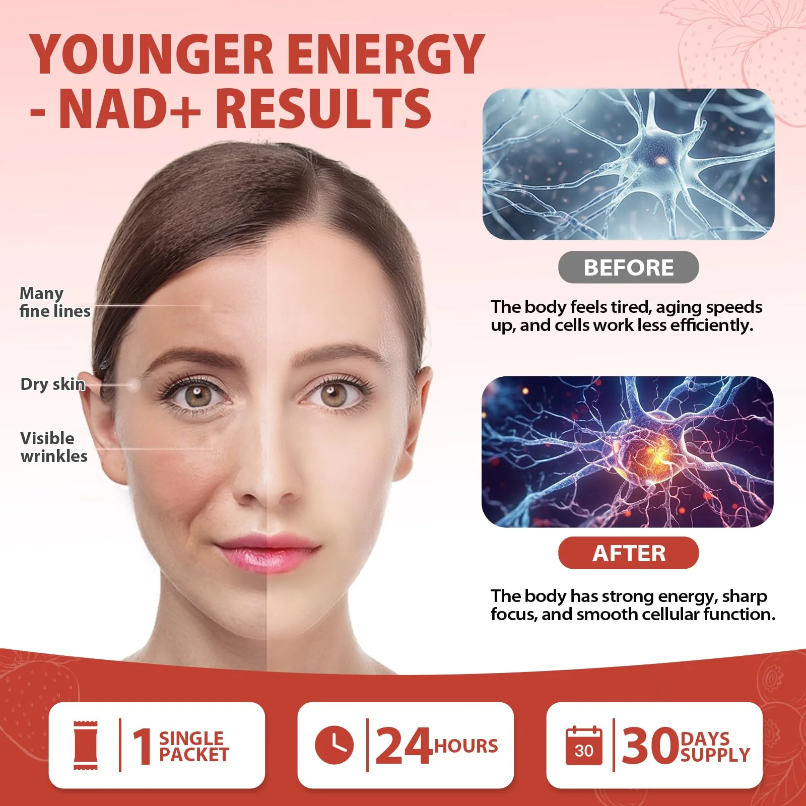 ZOROAHER NAD+ 1000mg Liquid Supplement – NR, Resveratrol & PQQ for Energy & Focus - Image 13