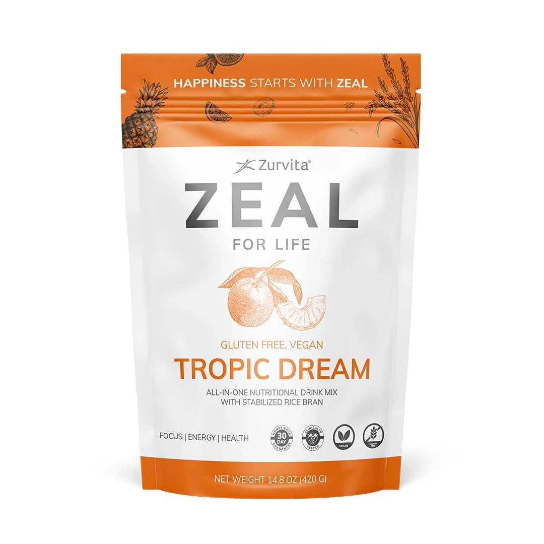 Zurvita Zeal for Life 30-Day Wellness Bag – Tropic Dream Flavor | Daily Nutritional Supplement for Vitality - Image 8
