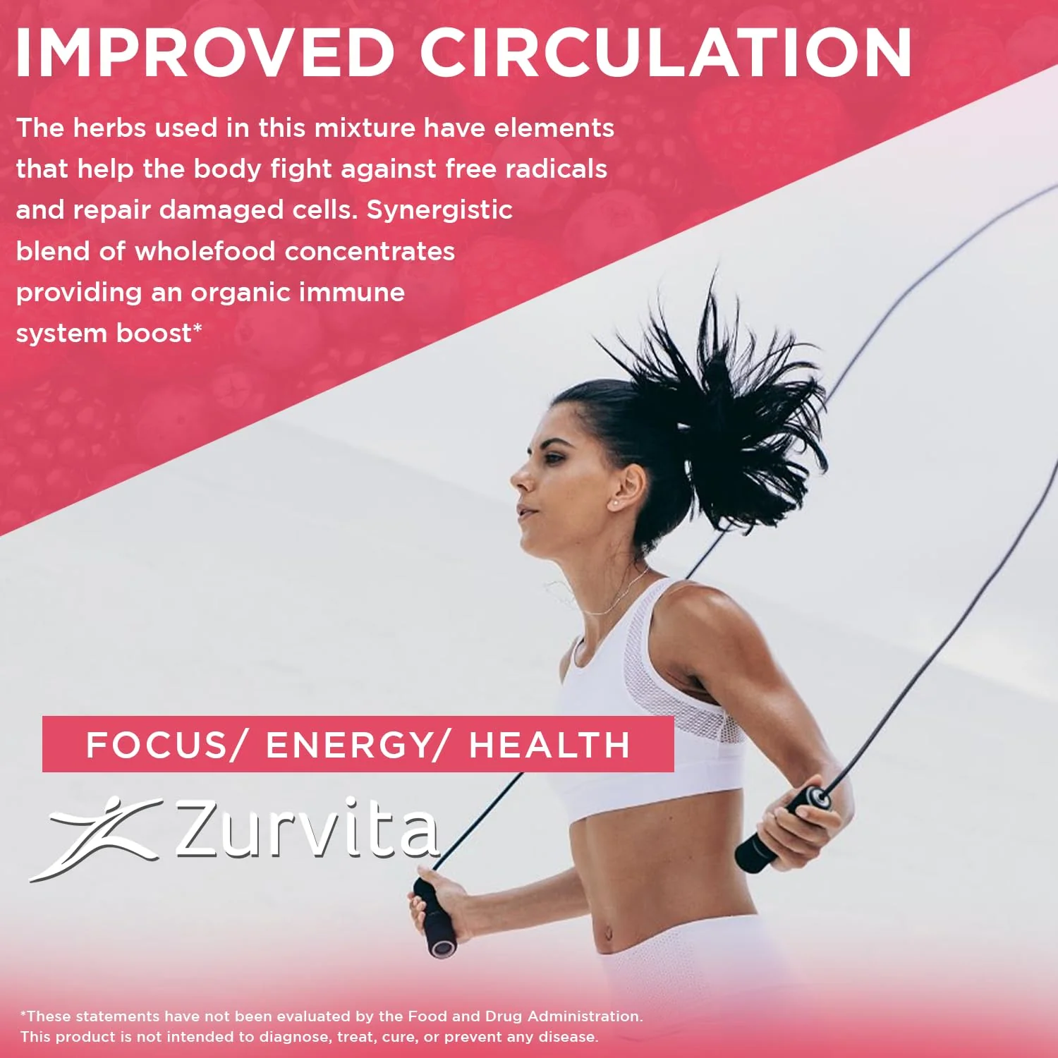Zurvita Zeal for Life 30-Day Wellness Bag - Wild Berry (Guarana Free) • 420 g - Image 5